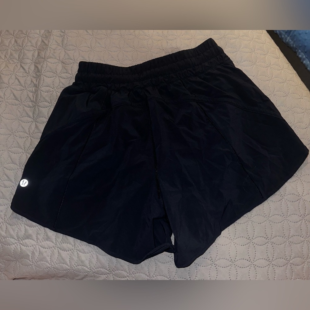 Track that Mid rise 5” lined shorts in color True Navy